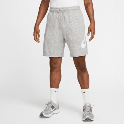 ナイキ メンズ ショーツ Nike Alumni Shorts - White/Iron Grey/Black Nike Club Men's French Terry Alumni Shorts. Nike.com